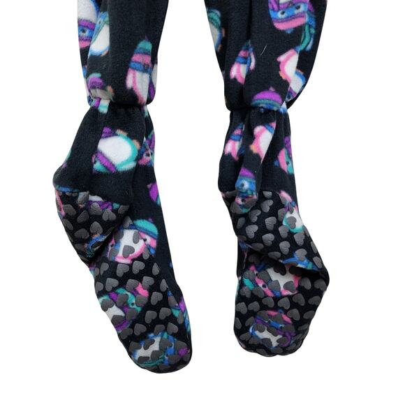 Tarea Medium Black Penguin Print Onesie Pajamas - Picture 6 of 10